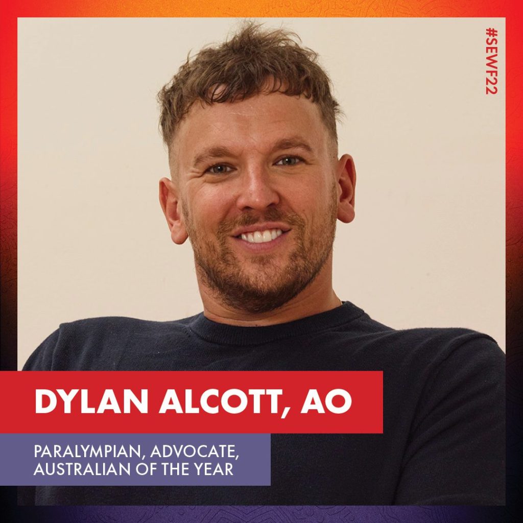 Portrait image of Dylan Alcott, paralympian and Australian of the Year