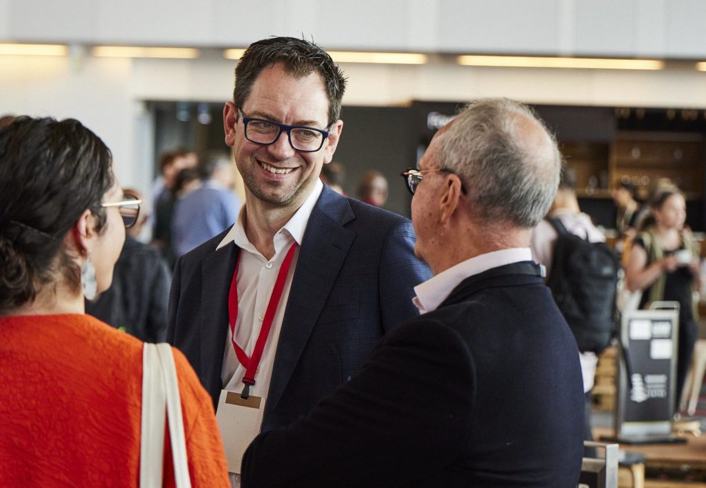 Luke Terry at the Soical Enterprise World Forum 2022
