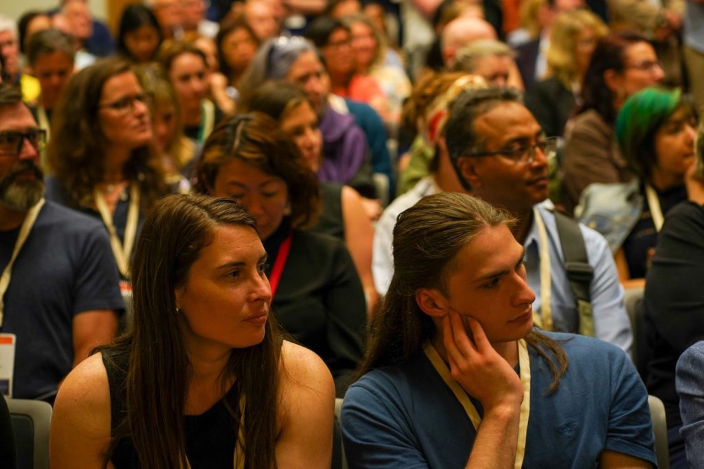 Engaged and focused people at the Social Enterprise World Forum
