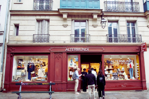 shopfront of Altermundi store in France